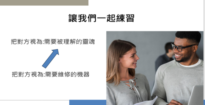 說明理想我與現實我的差異